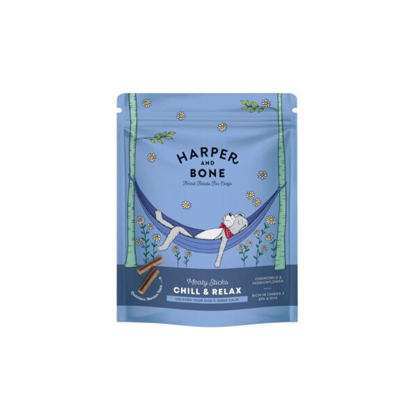 Harper & Bone Snack Funcional Meaty Sticks para Cão 75g