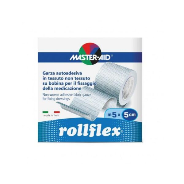 Rollflex Adesivo Hipoalergénico em Tecido não Tecido 5cm x 5m