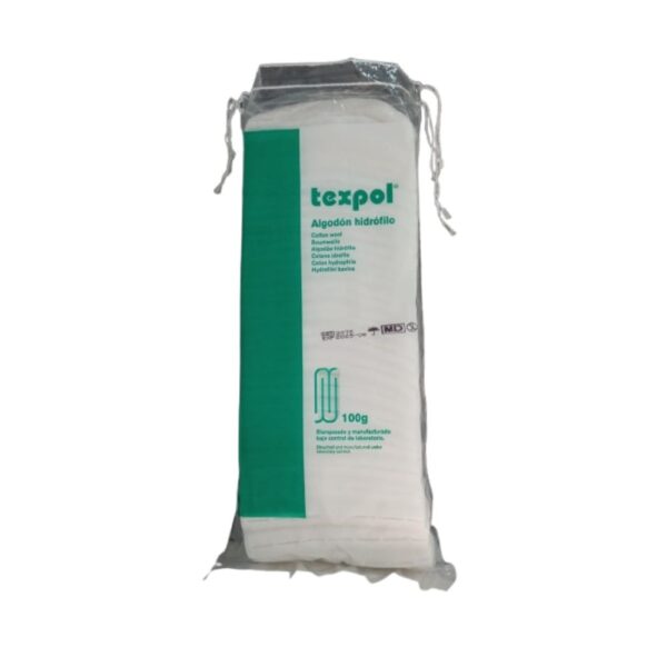 Algodão Hidrófilo em Zig-Zag 100g