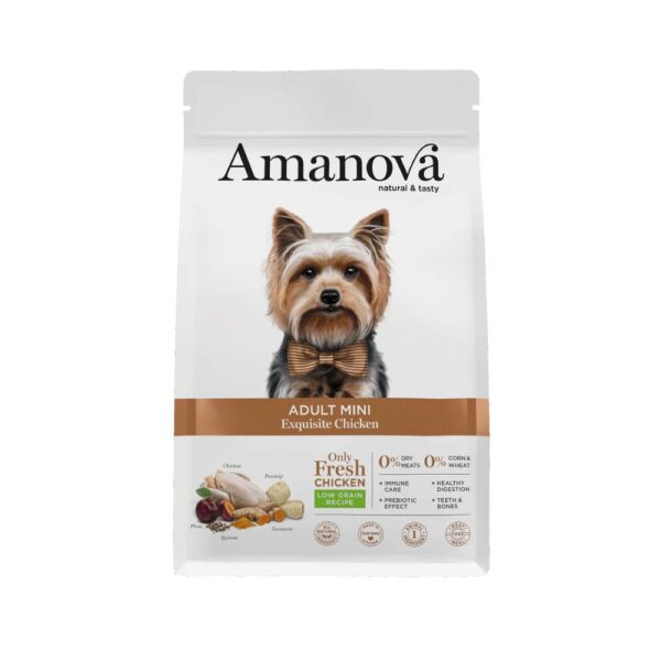 Amanova Cão Adulto Mini Galinha