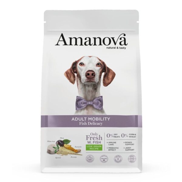 Amanova Cão Adulto Mobilidade Peixe