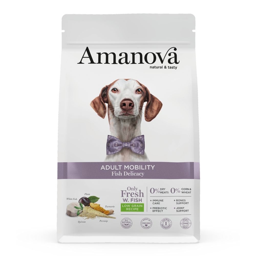 Amanova Cão Adulto Mobilidade Peixe