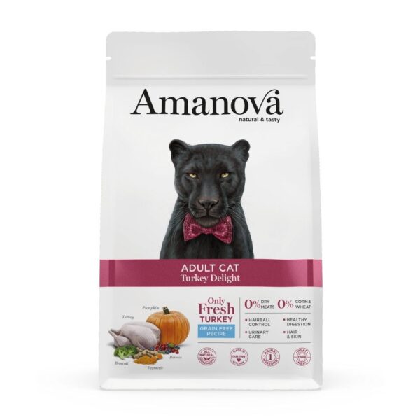 Amanova Gato Adulto Sem Cereais Peru