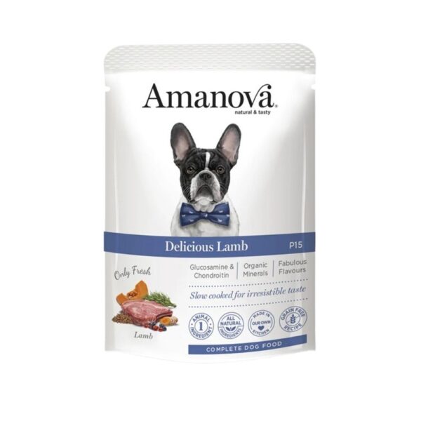 Amanova Cão Patê Borrego Saqueta