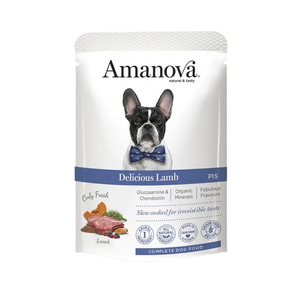 Amanova Cão Patê Borrego Saqueta