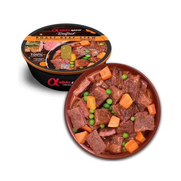 Alpha Spirit Realfood Estufado de Vaca 280g