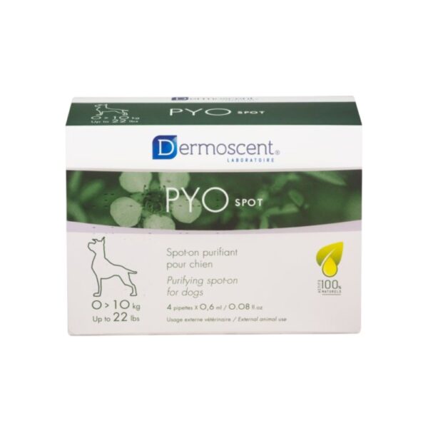 Dermoscent Pyospot para Cães com 4 Pipetas