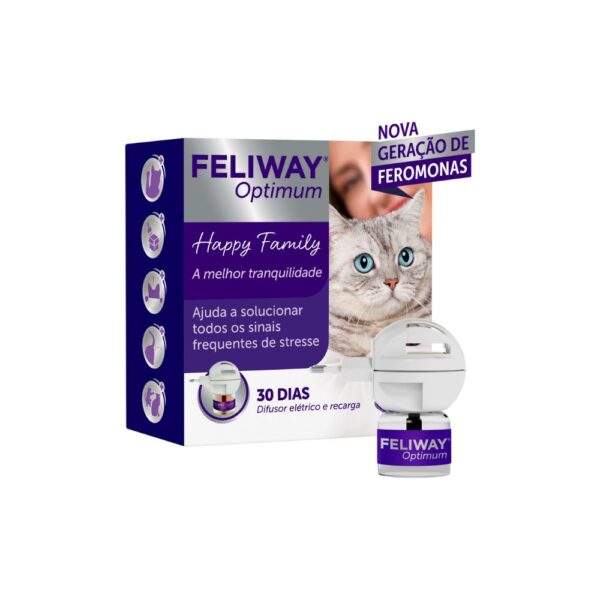 Feliway Optimum Difusor e Recarga 48ml