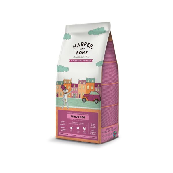 Harper & Bone Cão Sénior Flavours Of The Farm
