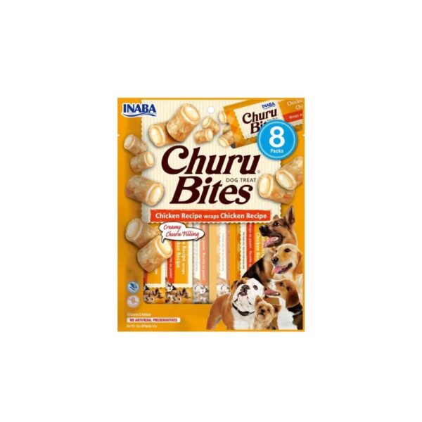 Churu Bites para Cães 8 Tubos (96g)