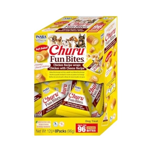 Churu Fun Bites para Cães 8 Packs (96g)