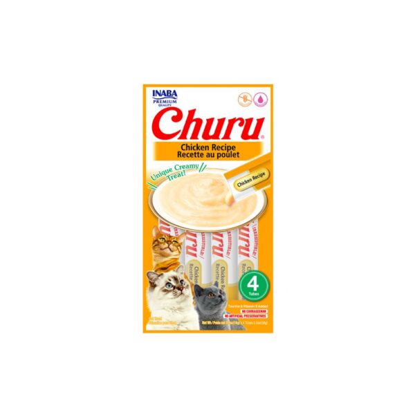 Churu Puré para Gatos 4 Tubos (56g)
