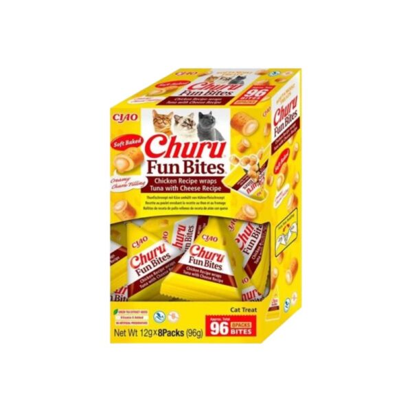 Churu Fun Bites para Gatos 8 Packs (96g)