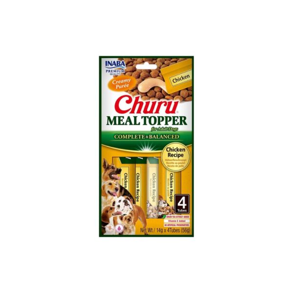 Churu Meal Topper para Cães 4 Tubos (56g)