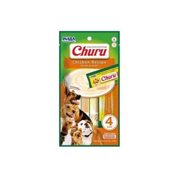 Churu Puré para Cães 4 Tubos (56g)
