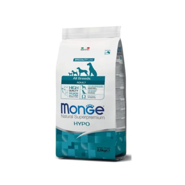 Monge Cão Speciality Line Adulto Hypo Salmão e Atum