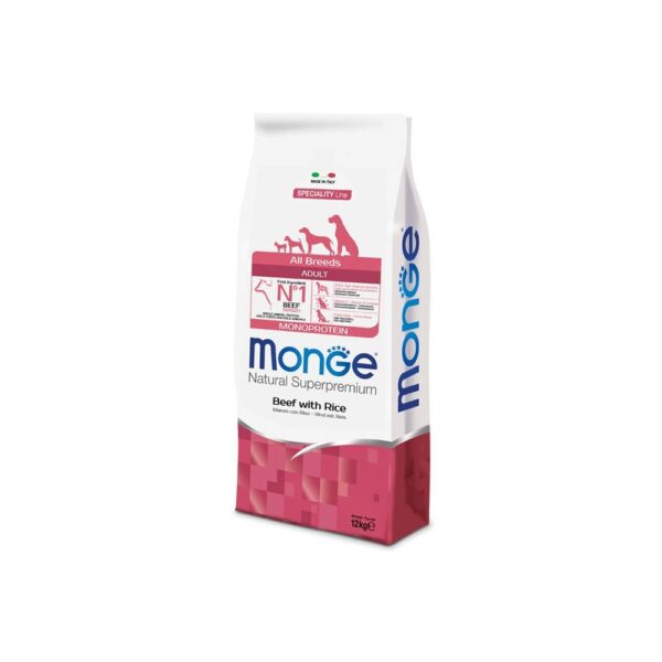 Monge Cão Monoprotein Line Adulto Vaca e Arroz