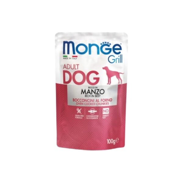Monge Cão Grill Adulto Vaca 100g