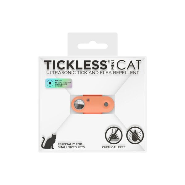 Tickless Mini Repelente Ultrassónico de Pulgas e Carraças para Gatos – Recarregável