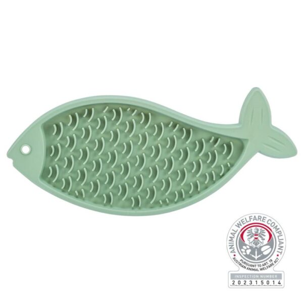 Trixie Tabuleiro Peixe para Alimentação Lick’n’snack para Gatos (28cm)
