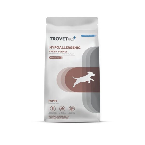 Trovet Plus Hipoalergénico Fresh Peru Cachorro – Comida Dietética Seca para Cachorros