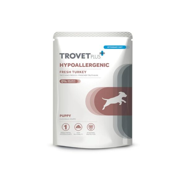 Trovet Plus Hipoalergénico Fresh Peru Cachorro – Comida Húmida para Cachorros