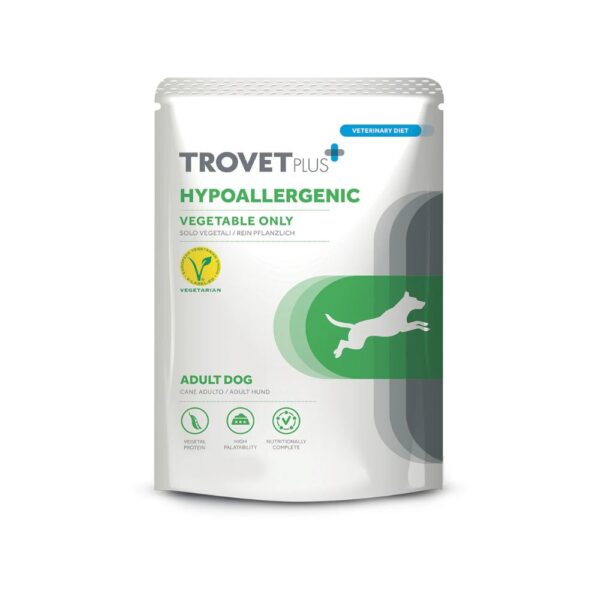 Trovet Plus Hipoalergénico Só Vegetal – Comida Dietética Húmida para Cães