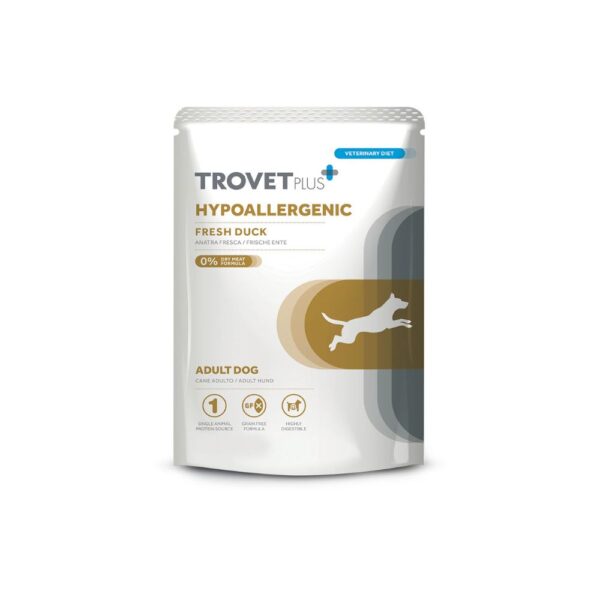 Trovet Plus Hipoalergénico Fresh Pato – Comida Húmida para Cães