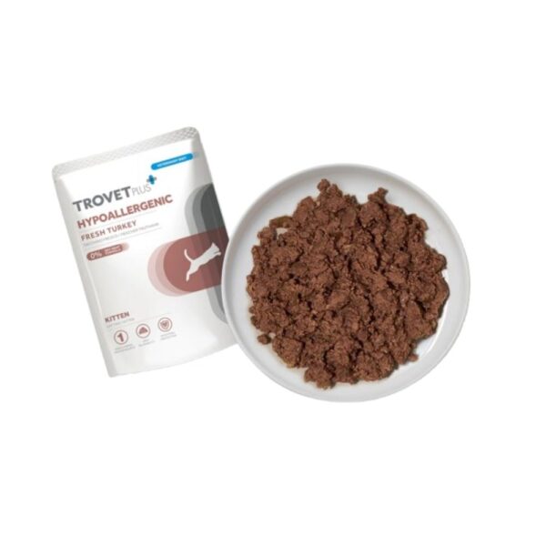 Trovet Plus Hipoalergénico Fresh Peru Gatinho – Comida Húmida para Gatinhos