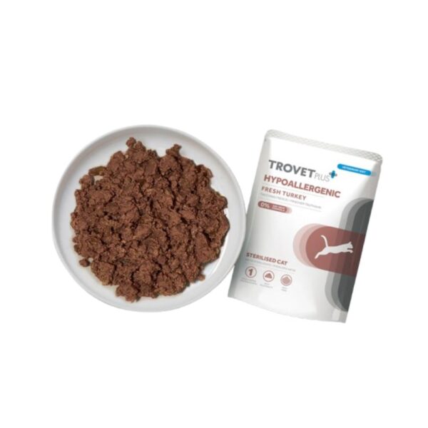 Trovet Plus Hipoalergénico Fresh Peru – Comida Húmida para Gatos