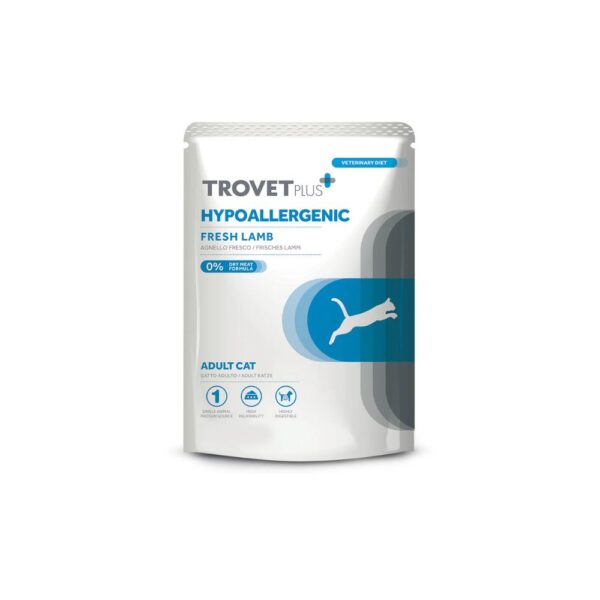 Trovet Plus Hipoalergénico Fresh Borrego – Comida Húmida para Gatos