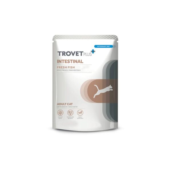 Trovet Plus Intestinal Fresh Peixe – Comida Húmida para Gatos
