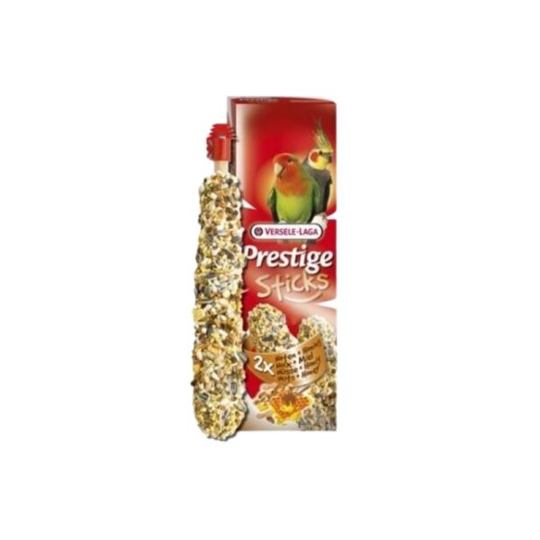 Versele-Laga Prestige Sticks para Grandes Periquitos Nozes e Mel 140g