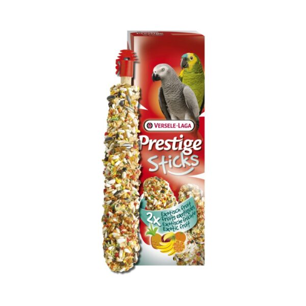 Versele-Laga Prestige Sticks para Papagaios Frutas Exóticas 140g