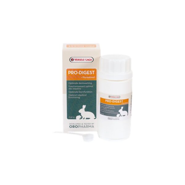 Versele-Laga Oropharma Pro-Digest para Coelhos e Roedores 40g
