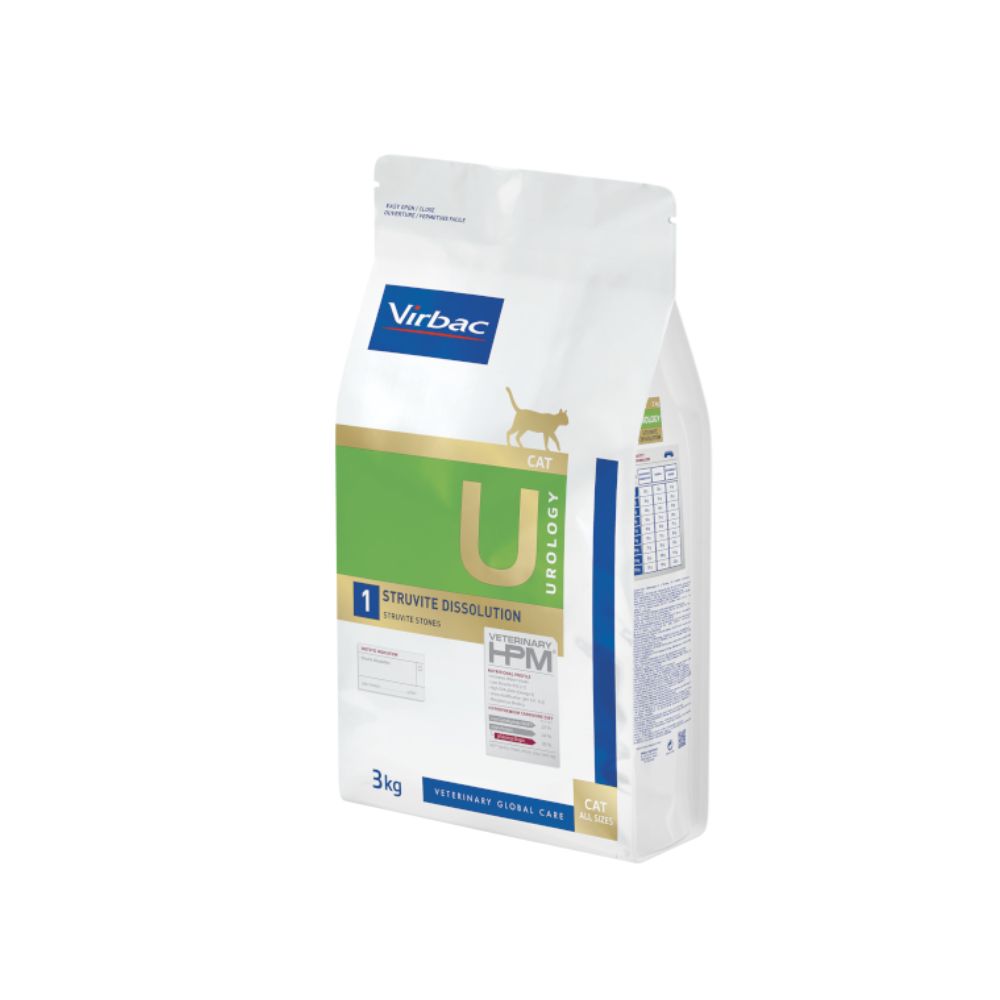 Virbac HPM Gato Urology Estruvite Dissolution U1