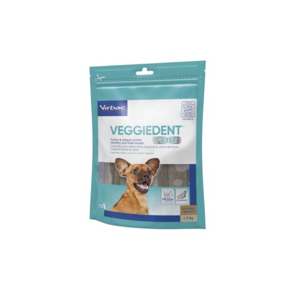 Virbac VeggieDent Fresh Snack Dental para Cães