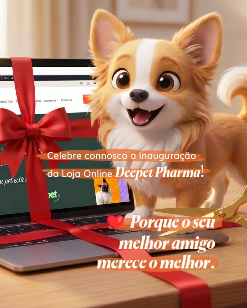 Deepet Pharma inaugura loja online com um evento dedicado à saúde, nutrição e bem-estar animal